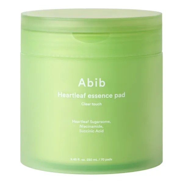 Abib Heartleaf essence pad clear touch