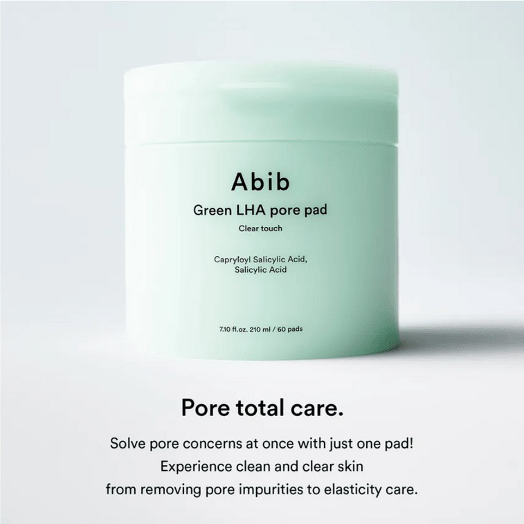 Abib Green LHA pore pad Clear touch (Renewal)