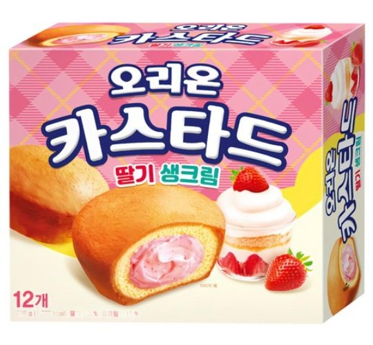 ORION CUSTARD PIE STRWBERRY CREAM 276g