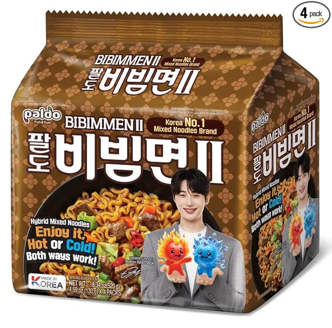 PALDO HYBRID BIBIM NOODLE 130g*4