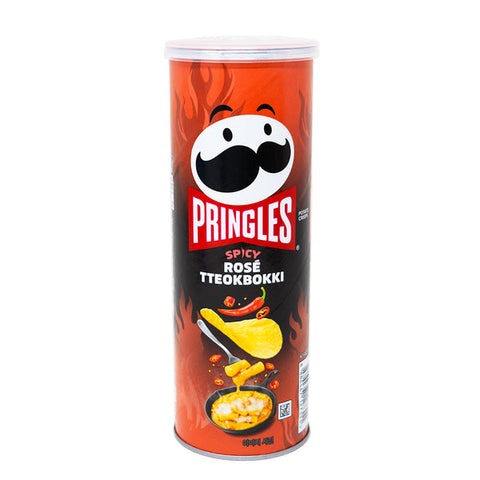 PRINGLES SPICY ROSE TTEOKBOKKI FLAVOR 100g