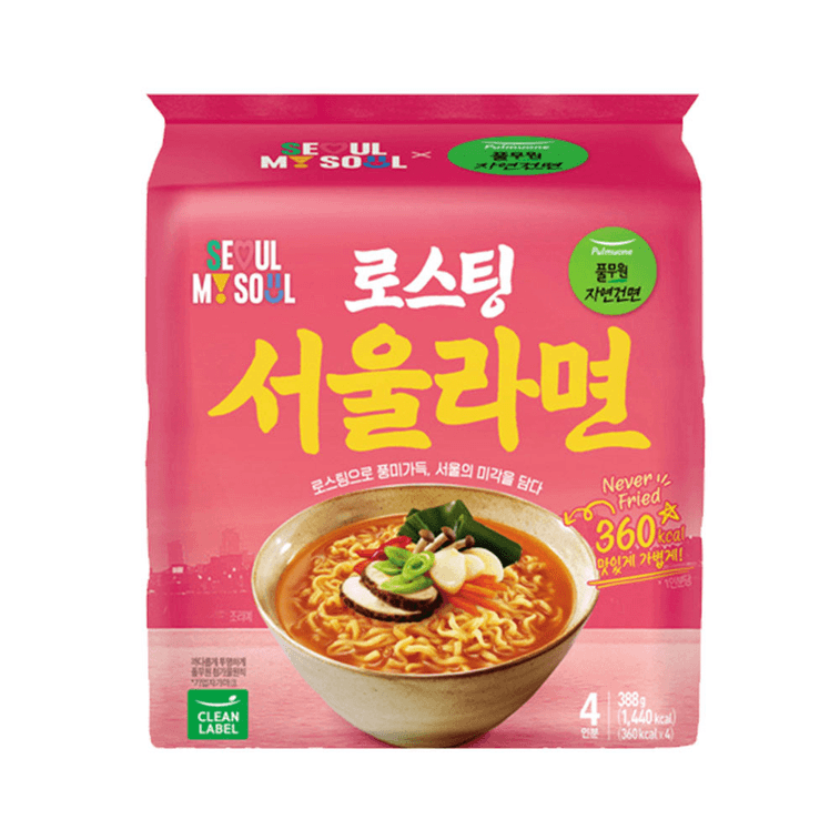 PULMUONE ROASTING SEOUL RAMEN 97g*4