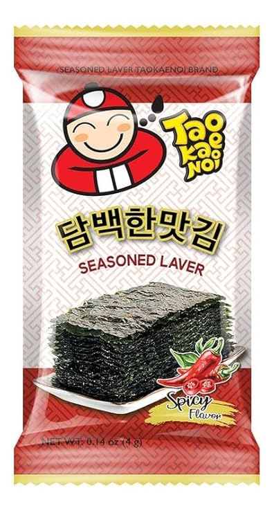 SPICY CHICKEN FLAVORED SEAWEED SHEET 88g (22g*4)