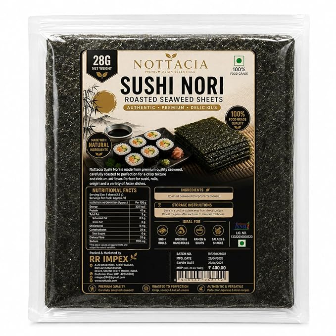 TRADITIONAL PURE SEAWEED SHEET 88g (22g*4)