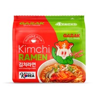 GARAK Kimchi Ramen - 123g × 4p × 8 pack format
