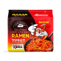 GARAK Stir Fried Hot Chicken Flavor Ramen - 125g × 20 pack format